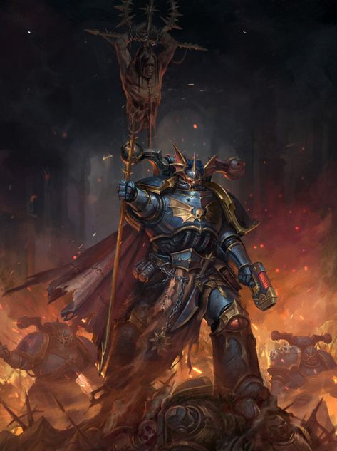 Night Lord Warhammer 40k Night Lords, 40k Night Lords, Total Warhammer, Warhammer Artwork, Chaos Marine, Space Marine Art, Chaos 40k, Night Lords, Chaos Lord