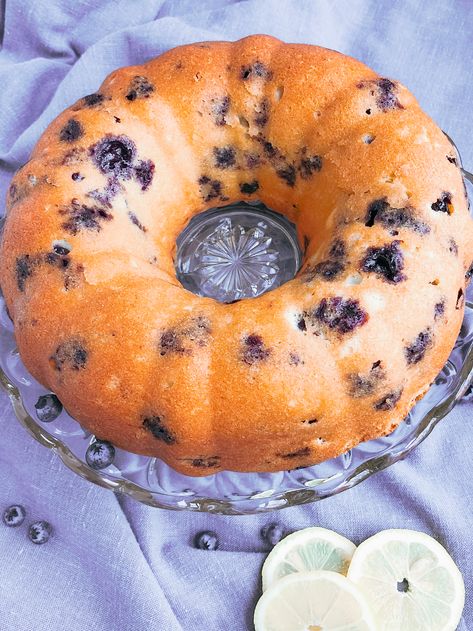 You can make this moist and flavorful Lemon Blueberry Bundt Cake with cake mix and just a few additional ingredients, including a sweet lemon glaze. Pucker up, lemon lovers - this cake’s for you!! Blueberry Bundt Cake Recipes, Lemon Blueberry Bundt, Bundt Cake Mix, Cream Cheese Bundt Cake, Blueberry Bundt, Lemon Blueberry Bundt Cake, Blueberry Bundt Cake, Blueberry Pound Cake, Lemon Blueberry Cake