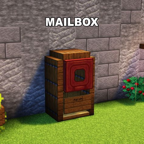 Minecraft Working Mailbox ✅ Follow for OP Minecraft Builds 📢 Share with your Friends 💬 Rate this Build 1-10 🔖Tags 🔖 #minecraft #minecraftbuilds #minecrafters #minecraftpe #minecraftmemes #mınecraftideas #minecraftbuild #minecraftbuilding #minecraftbuilding #minecrafttutorial #minecraftonly #mcpe #minecraftpc #minecraftcreations #minecraftdaily #minecraftdesign #minecraftjava #minecrafts #minecraftyoutuber #gaming Mailbox Minecraft, Minecraft Mailbox Ideas, Door Overhang, Mailbox Ideas, Minecraft House Designs, Minecraft House, Minecraft Memes, Minecraft Pe, Minecraft Tutorial