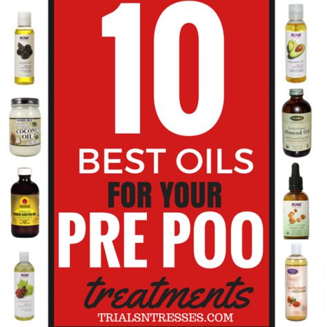 10 Best Oils For Your Pre Poo Hair Recipes, Best Natural Hair Products, Natural Hair Regimen, Low Porosity Hair Products, Natural Hair Care Tips, Girls Crown, Hair Regimen, Hair Porosity, Dyed Natural Hair