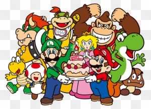 Happy Birthday On My Nintendo - Happy Birthday Super Mario Bros Luigi And Daisy, Super Mario Bros Games, Super Mario Games, Mario Games, Mario Nintendo, Super Mario World, Super Mario Art, Nintendo Art, Super Mario Brothers