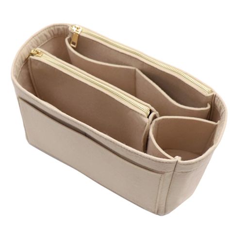 PRICES MAY VARY. SIZE OF BAG ORGANIZER: Medium: 9.25(W)*5.9(H)*5.1(D) inch Fits Speedy 30 Perfectly.Slender Medium: 11.2(W)*6.5(H)*3.2(D)inch Fits Graceful PM. Large: 11.4(W)*7.1(H) *5.9(D)inch Fits Speedy 35 and Neverfull MM Perfectly. Slender Large: 13.78(W)*5.9(H)*3.35(D)Fit Graceful MM and Delightful PM Perfectly. X-Large:13.4(W)*7.1(H)*6.7(D)inch fits Speedy 40 and Neverfull GM Perfectly. Portable and Compact Purse Perfectly For any Brand. NEW MATERIAL & INNER ZIPPER DESIGN: Felt Purse Orga Lv Neverfull Mm, Purse Organizer Insert, Lv Neverfull, Purse Organizer, Bag Insert, Handbag Organization, Bag Organizer, Purse Organization, Neverfull Mm