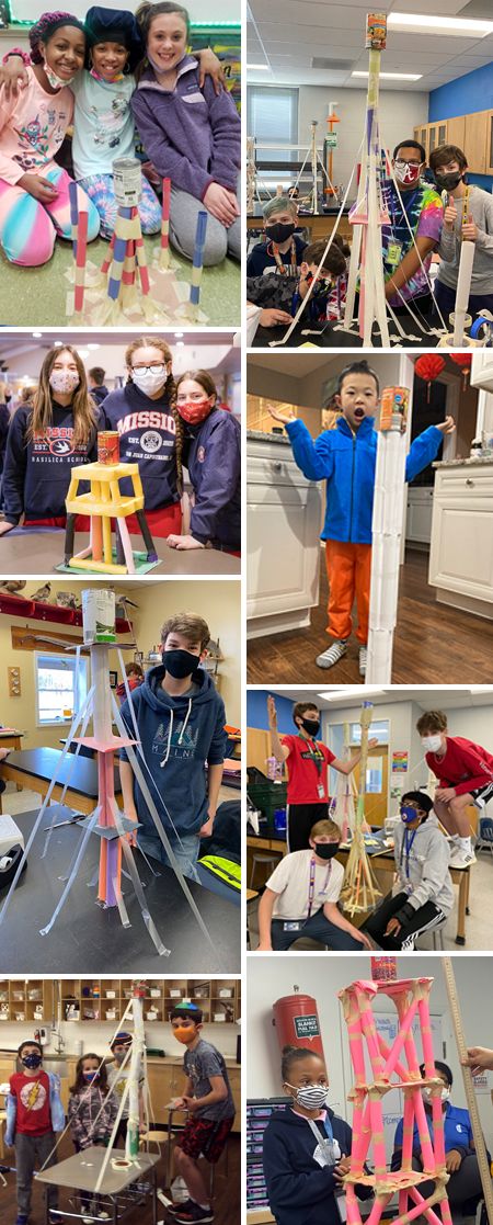 Stem Design Challenges, Tallest Tower Stem Challenge, Eiffel Tower Stem Challenge, Paper Tower Stem Challenge, Engineering Challenges For Kids, Paper Tower Challenge, Stem Towers, Edible Stem, Engineering Design Challenge