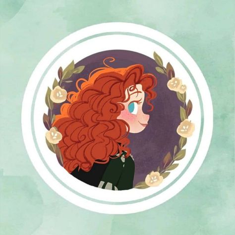 Brave Illustration, Brave Disney, Merida Disney, Brave Merida, Dibujo Simple, Disney Brave, Disney Animators Collection, Merida Brave, Disney Princess Fan Art