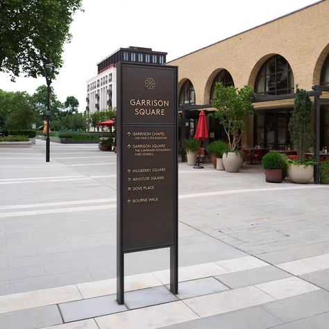 We are excited to showcase the external signage we were commissioned to create for the historic @chelseabarracks site. Once a pivotal British Army site, Chelsea Barracks is now being transformed into a vibrant neighbourhood by Qatari Diar Europe. Established in 1860 on the Thames' banks, this 13-acre Belgravia site was closed to the public for over 150 years. We are honoured to contribute to this iconic redevelopment and look forward to witnessing its evolution for future generations. #... Chelsea Barracks, Residential Signs, London Chelsea, London Landmarks, School Signs, Signage Design, English Cottage, British Army, Whistler