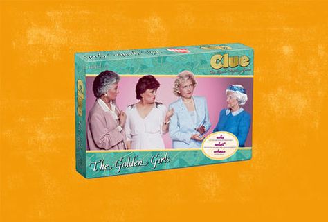 Golden Girls Clue Golden Girls House, Girls Tv Show, Golden Girls Merchandise, Clue Board, Clue Board Game, Clue Games, Secret Passageways, Gag Gifts Christmas, Board Game Night