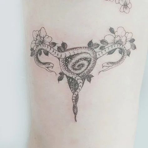 30 Best Womb Tattoo Ideas  14 Uterus Tattoo, Womb Tattoo, Uterus Art, Places To Get Tattoos, Feminist Tattoo, Tattoo Female, Ribbon Tattoos, Leo Tattoos, Female Power