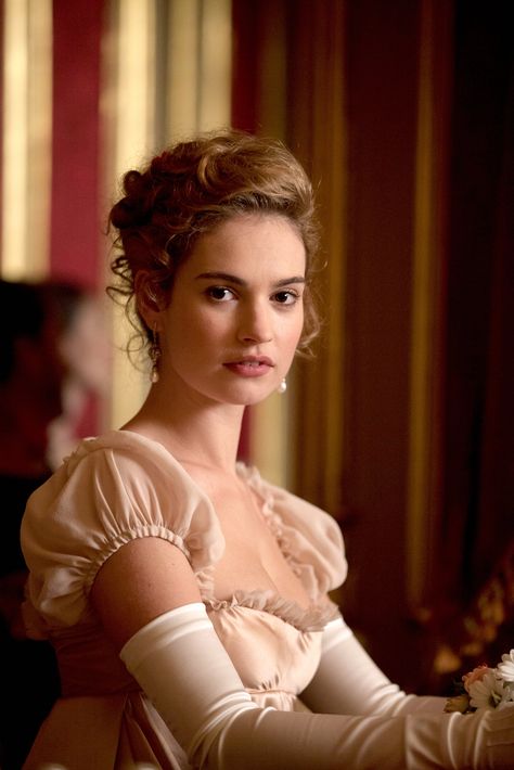 favorite fictional character: natasha rostov Natasha Rostova, Lily James, History Channel, Historical Drama, The Heirs, Costume Design, Traditional Dresses, Bbc, Lily