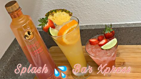 Summer Citrus Ciroc Recipes, Ciroc Summer Citrus, Ciroc Summer Citrus Mixed Drinks, Ciroc Vodka, Citrus Drinks, Ciroc Recipes, Summer Punch, Strawberry Cocktails, Passionfruit Recipes