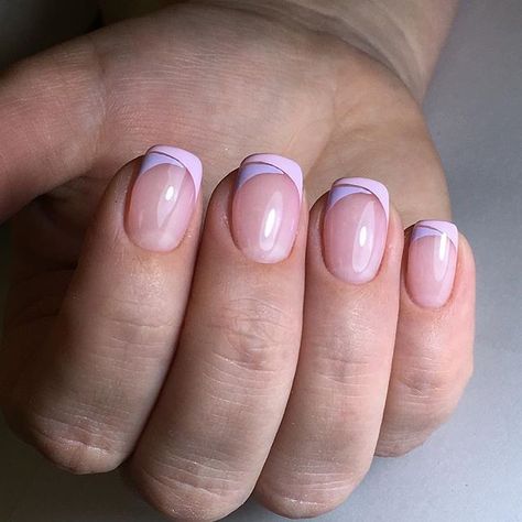 French Manicure Acrylic Nails, School Nails, French Manicure, French Nails, Manicure And Pedicure, Acrylic Nails, Manicure, Pastel, How To Apply