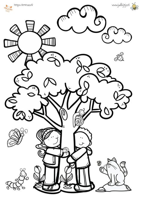 Kid Coloring Page, Early Finishers Activities, Spring Coloring Pages, Stick Figure Drawing, Cat Coloring Page, Art Drawings For Kids, Poster Maker, Stick Figures, Green Day