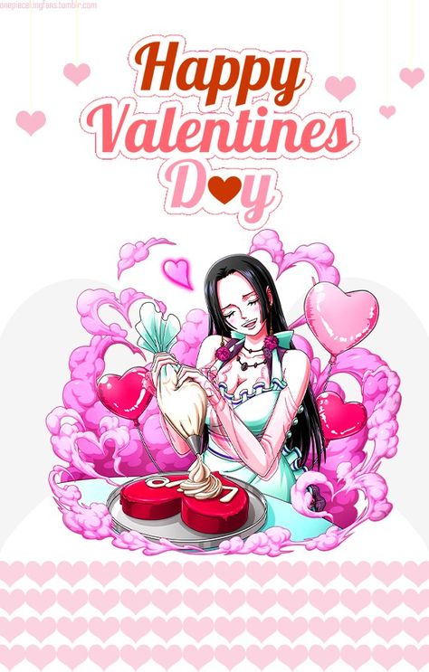 One Piece Boa Hancock Wallpapers, One Piece Boa Hancock, One Piece Manga, One Piece (anime), One Piece Anime, Happy Valentines Day, Happy Valentine, Anime Icons, Valentines Day