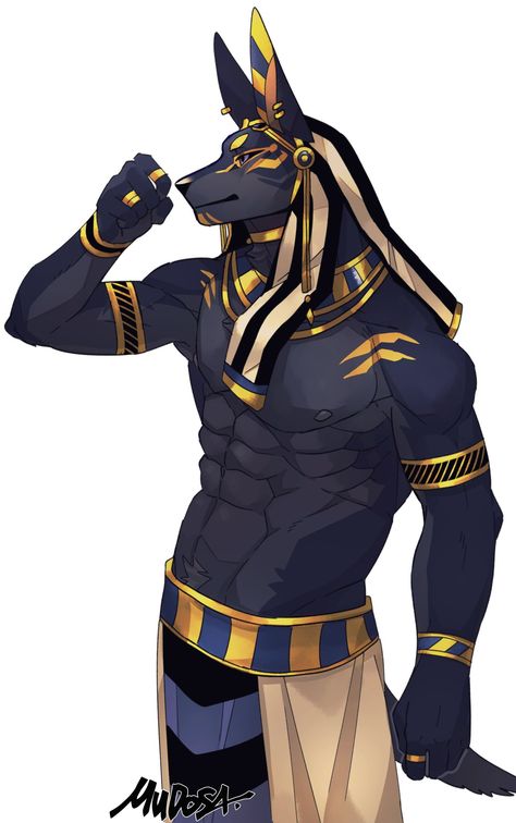 Egyptian Anubis, Egypt Concept Art, Anime Egyptian, Ancient Egypt Gods, Kingdom Hearts Art, Spirit Animal Art, Ancient Egypt Art, Egypt Art, Egyptian Mythology