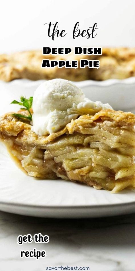 If you’re looking for a pie that delivers on flavor and comfort, this deep dish apple pie is the answer. Packed with layers of tender, spiced apples and wrapped in a buttery crust, it’s everything you want in a classic dessert. Perfect for fall or any time you’re in the mood for something warm and cozy. Plus, it’ll make your kitchen smell incredible while it bakes! Deep Dish Apple Pie Recipe Easy, Easy Apple Desserts, Deep Dish Apple Pie, Apple Pie Recipe Easy, Apple Desserts Easy, Pies Recipes, Pasta Side Dishes, Kitchen Smells, Caramel Pecan