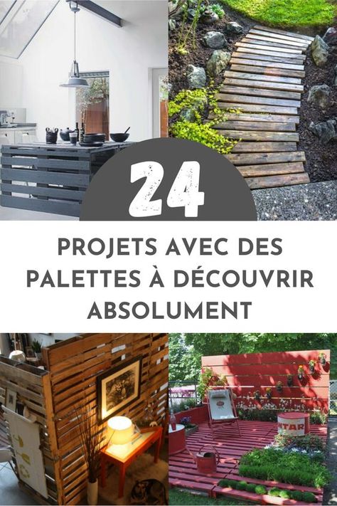 24 super projets avec des palettes à découvrir absolument  #great #palletsdesign Wood Projects, Summer Vibes, Pergola, Projects To Try, Garage, Pool