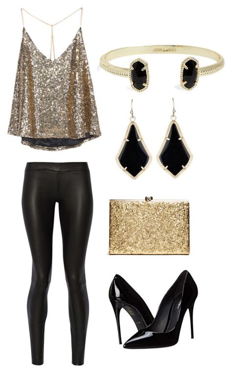 "New Years Eve" by emily-autumn-haynes on Polyvore featuring The Row, Dolce&Gabbana and Kendra Scott Silvester Party Outfit, Elegantes Party Outfit, Casual New Years Eve Outfits, New Years Eve Party Outfits, Silvester Outfit, Outfits New Year, Winter Party Outfit, Nye Outfits, New Years Outfit