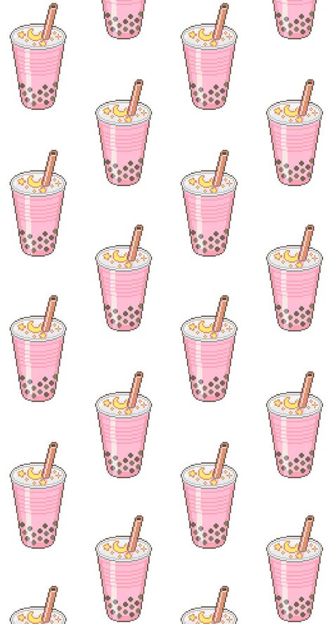 Boba Wallpaper, Cute Boba Tea, Cute Boba, Tea Wallpaper, Bubble Tea Boba, Bubble Milk Tea, Bubbles Wallpaper, Whatsapp Wallpaper, Food Wallpaper