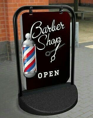 Andrea Barber, Retro Pub, Barbershop Design Interior, Barber Sign, Barber Shop Pole, Best Barber Shop, Barber Shop Sign, Barber Shop Interior, Cafe Display