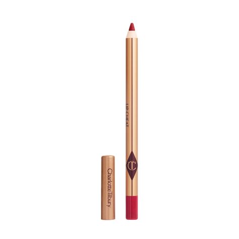 Red Carpet Red: Blue-toned Red Lip Liner | Charlotte Tilbury Lip Liner Charlotte Tilbury, Charlotte Tilbury Lip Liner, Red Lip Liner, Charlotte Tilbury Lip, Charlotte Tilbury Lipstick, Hollywood Beauty, Red Pencil, Lipstick Collection, Modern Blue