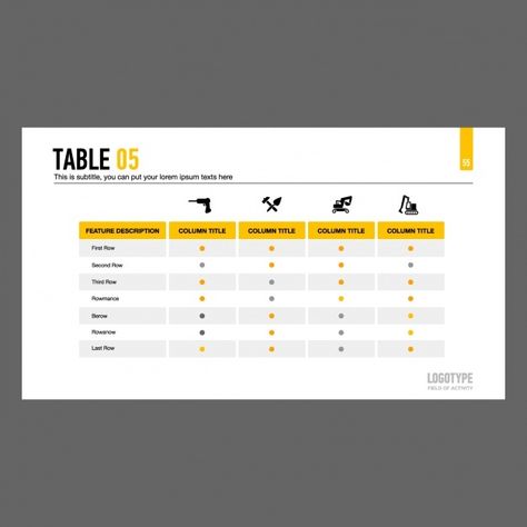 Table Graphic Design Infographic, Excel Sheet Design Ideas, Excel Design Layout, Table Slide Design, Table Design Layout, Mises En Page Design Graphique, Infographic Business, Table Template, Proposal Design