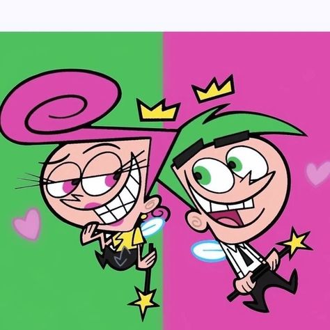 T4t Couple, Prince Wallpapers, Fairly Odd Parents Costume, Fairy Oddparents, Adventure Time Cosplay, Pride Pins, Painting Clothes, Cosmo And Wanda, Fairly Oddparents