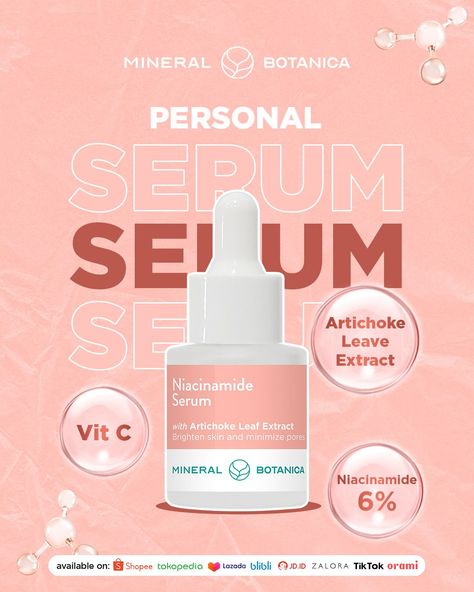 Rich Content Personal Serum - Niacinamide Instagram Ads Ideas, Cosmetics Advertising, Instagram Photoshop, Instagram Branding Design, Skincare Branding, Social Media Branding Design, Social Media Advertising Design, 광고 디자인, Skin Care Product