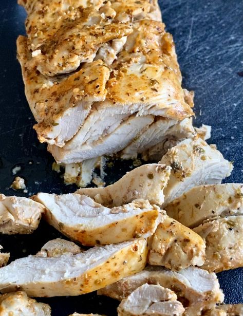 Easy Chicken Gyros - Hungry Happens Easy Chicken Gyros, Chicken Loaf, Chicken Gyro Recipe, Hungry Happens, Greek Gyros, Gyro Recipe, Chicken Gyros, Greek Chicken, Juicy Chicken