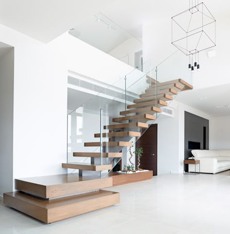 #stairs design, #glass and #wood details Under Stairs Pantry, Stair Way, Entryway Staircase, Bespoke Staircases, Architecture Design Studio, Stairs In Living Room, Glass Stairs, Staircase Remodel, Stair Design