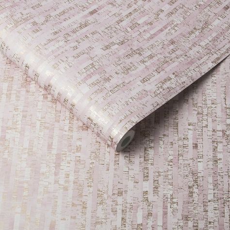 Graham & Brown Betula Abstract Roll Wallpaper & Reviews | Perigold Rose Gold Wallpaper Bedroom, Gold Wallpaper Bedroom, Gold Removable Wallpaper, Gold Textured Wallpaper, Rose Gold Wallpaper, Plain Wallpaper, Graham & Brown, Blush Rose, Metallic Wallpaper