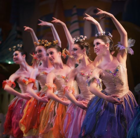 Artists Colorado Ballet in The Nutcracker, photo by Mike Watson Nutcracker Costumes, Ballet Positions, Ballerina Barbie, Flower Costume, Adult Ballet, Ballet Beauty, Ballet Performances, Flower Dance, Dramatic Arts