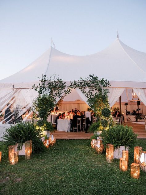 Outdoor Tent Wedding, Tent Wedding Reception, Tent Decorations, Wedding Tent, Future Wedding Plans, Outdoor Wedding Decorations, Outdoor Tent, Marquee Wedding, Cute Wedding Ideas