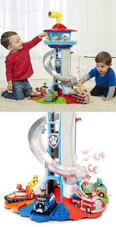 Paw Patrol Play House, Car Bed Aesthetic, Car Beds For Boys, Car Bedroom Ideas, Paw Patrol Lookout Tower, Paw Patrol Room, Paw Patrol Tower, Paw Patrol Bedroom, Car Bedroom Decor