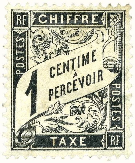 Vintage Ephemera: French postage stamp - 1882 طوابع بريد, French Ephemera, Etiquette Vintage, Postal Vintage, Going Postal, Old Stamps, Rare Stamps, Postage Stamp Art, Vintage Postage Stamps