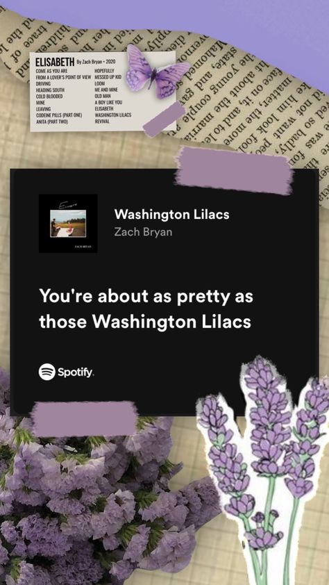 Your About As Pretty As Those Washington Lilacs, Zach Bryan Washington Lilacs, Washington Lilacs Zach Bryan Wallpaper, Washington Lilacs Zach Bryan Tattoo, Purple Western Wallpaper, Washington Lilac Tattoo Zach Bryan, Washington Lilacs Zach Bryan, Lilac Wallpaper Aesthetic Iphone, Purple Western Aesthetic