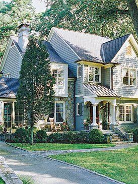 Casas Coloniales, Have Inspiration, Farmhouse Exterior, Home Additions, Great House, House Goals, Pretty House, Home N Decor, Home Fashion