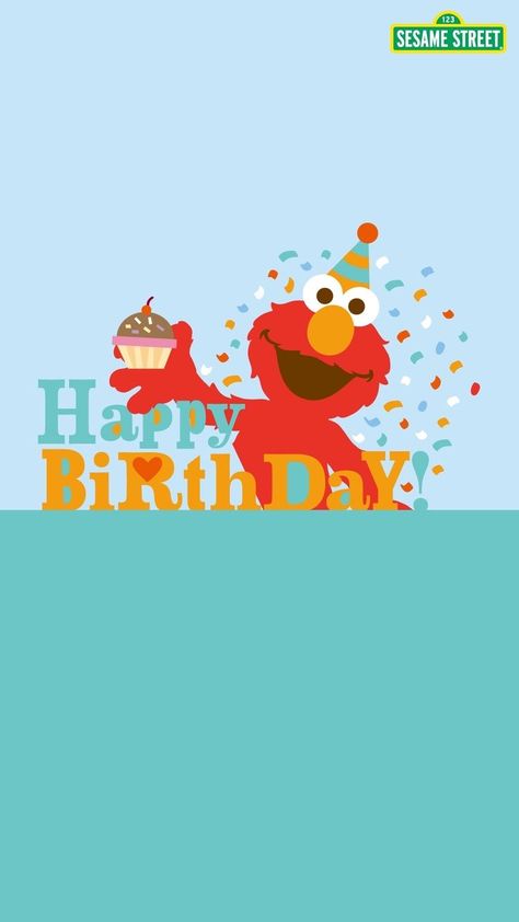 Elmo Wallpaper, Elmo And Friends, Party Wallpaper, Dad Birthday Cakes, Birthday Painting, Sesame Street Muppets, App Anime, Sesame Street Birthday Party, Elmo Party