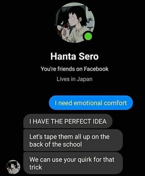 Mha Texts, Dating Texts, Mha Videos, Hanta Sero, Sero Hanta, Funny Pfp, Alice In Wonderland Illustrations, Mha Memes, Goof Troop