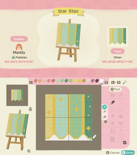 Acnh Path Design Pattern Grid, Animal Crossing Path Grid Design, Acnh Path Grid, Acnh Path Tutorials, Animal Crossing Color Palette, Acnh Custom Design Grid, Acnh Design Grid, Acnh Grid Design, Acnh Pixel Patterns