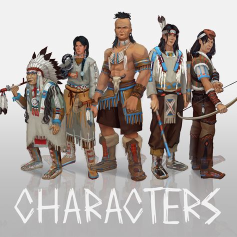 Dnd Native American, Native Character Design, Native Character, Character Wallpaper, Visual Development, Art Tips, Fantasy Character Design, Character Concept, Nativity