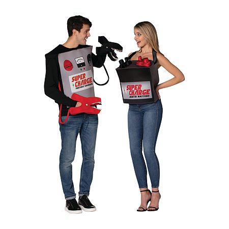 Funny Couple Costumes, Costumes Funny, Best Couples Costumes, Halloween Express, Couple Costume, Couples Costume, Halloween Costume Contest, Funny Costumes, Halloween Costumes For Couples