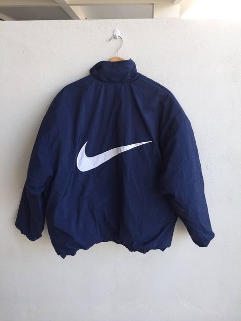 Vintage Nike Jacket, Nike Vintage, Men's Outerwear, Reversible Jacket, Mens Outerwear, Vintage Nike, Nike Jacket, Down Jacket, Parka