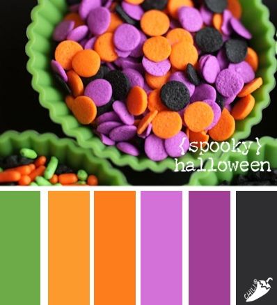 Spooky Halloween Bright Halloween Color Palette, Halloween Color Palette 2023, Spooky Color Scheme, Halloween Color Combinations, Halloween Color Pallet Ideas, Halloween Color Combos, Halloween Pallete Color, Cute Halloween Color Palette, Spooky Colour Palette