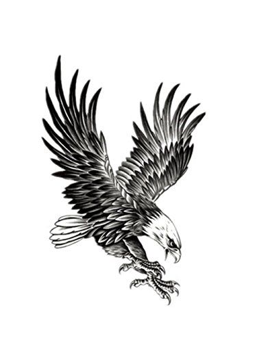 Eagles Tattoo, Bow Tattoos, Bald Eagle Tattoos, Traditional Eagle Tattoo, Tato Tradisional, Tattoo Diy, Tattoo Placements, Arm Temporary Tattoos, Marquesan Tattoos