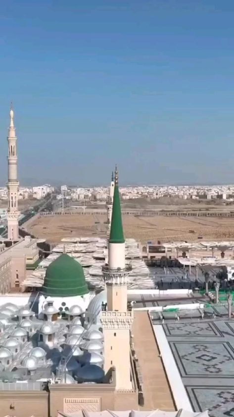 Grande Ablution, Madina Video Masjid Nabawi, Masjid Al Nabawi, Medina Mosque, Qur'an Photography, Karbala Photography, Beautiful Mosques, Islamic Posters, Beautiful Views Video