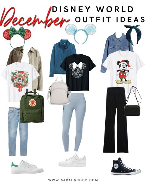 Womens Disney World Outfits Winter, Disney Outfits Women In December, What To Wear To Disney Plus Size, Outfits For Disney In December, December Outfits 2022, Orlando Fall Outfits, Womens Winter Disney Outfits, Plus Size Winter Disney Outfits, Orlando December Outfit