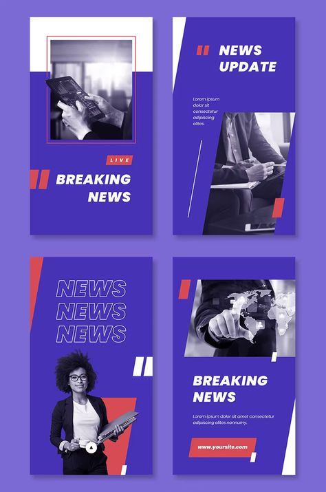 Breaking News Instagram Stories Template AI, PSD Breaking News Poster Design, Ig Story Post Design, News Template Design Social Media, Instagram News Post Design, Breaking News Poster, Social Media News Post Design, Instagram Stories Template Design, Stories Template Instagram, News Template Design