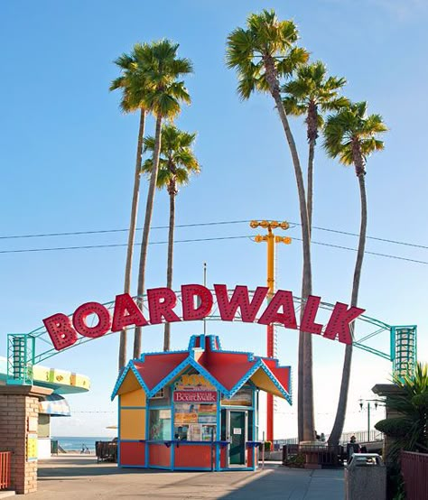 Under the boardwalk... Boardwalk Aesthetic, Santa Cruz Boardwalk, California Road Trip Itinerary, Pacific Coast Highway Road Trip, California Coast Road Trip, Santa Cruz Beach Boardwalk, Santa Cruz Beach, Pismo Beach, Beach Boardwalk