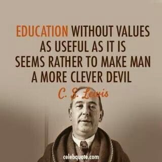 True...... C.s. Lewis, Cs Lewis Quotes, C S Lewis, Cs Lewis, Quotes God, Education Quotes, Quotable Quotes, Tolkien, Great Quotes