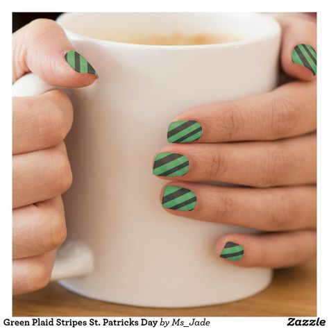 St Patrick Day Nails Acrylic, St Patricks Day Nails, Purple Nail Designs, Minx Nails, White Nail Designs, Black Nail Designs, Simple Nail Art Designs, Christmas Nails Acrylic, Black Nail