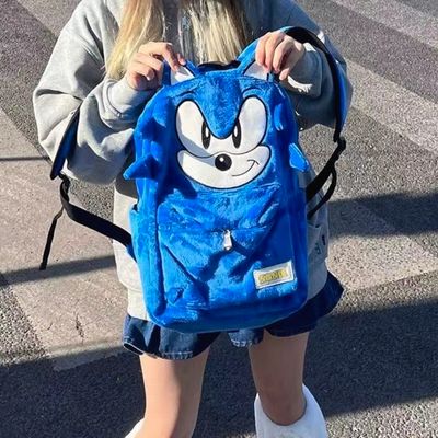 Kidcore Backpack, Sonic Backpack, Fun Backpacks, Funny Backpacks, Japanese School Bag, Luna And Artemis, 2000s Clothing, Stylish School Bags, Clear Backpack